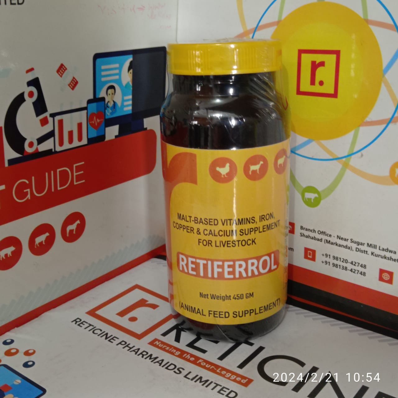 RETIFERROL 450GM